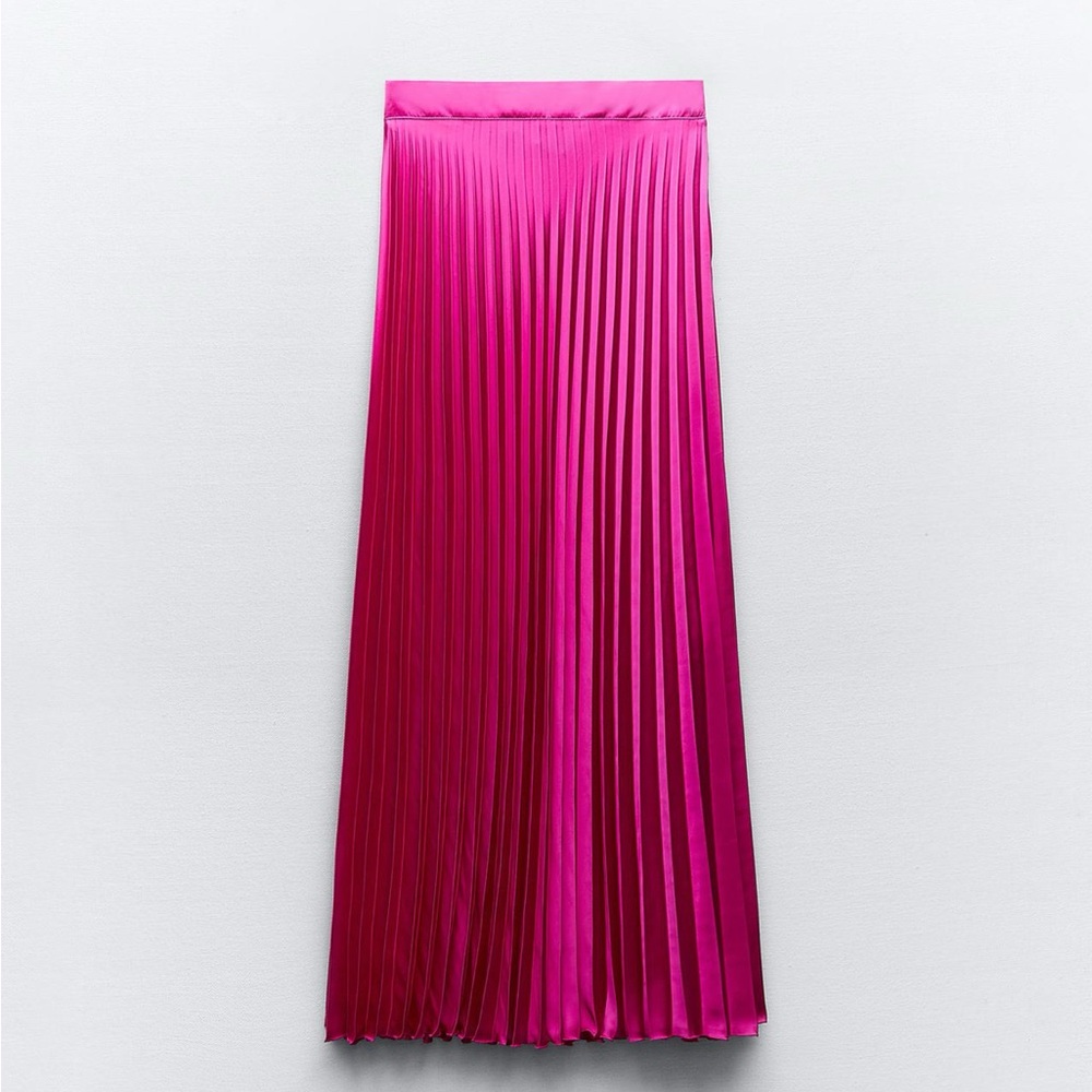 Zara pleated skirt.